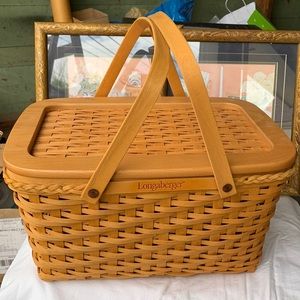 Longaberger picnic basket